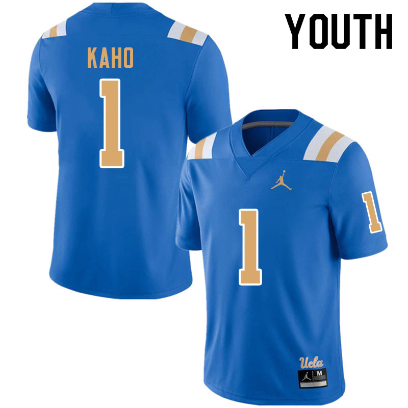 Jordan Brand Youth #1 Ale Kaho UCLA Bruins College Football Jerseys Sale-Blue